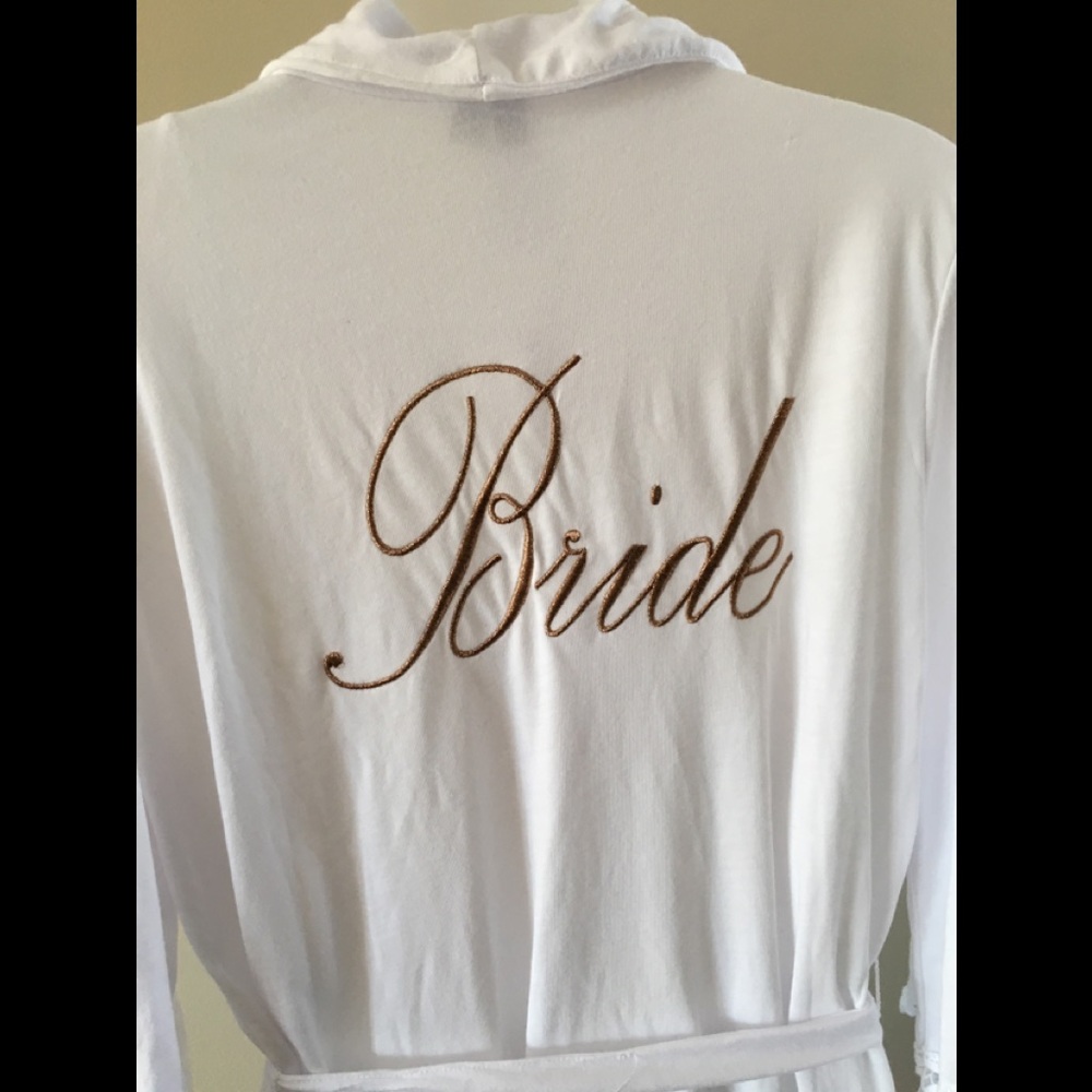 ASOS BRIDAL Bride White Robe - Picture 3 of 8
